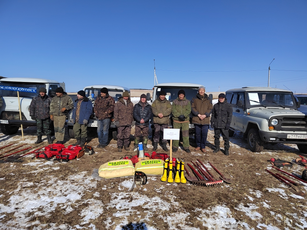 Добровольная пожарная дружина.
